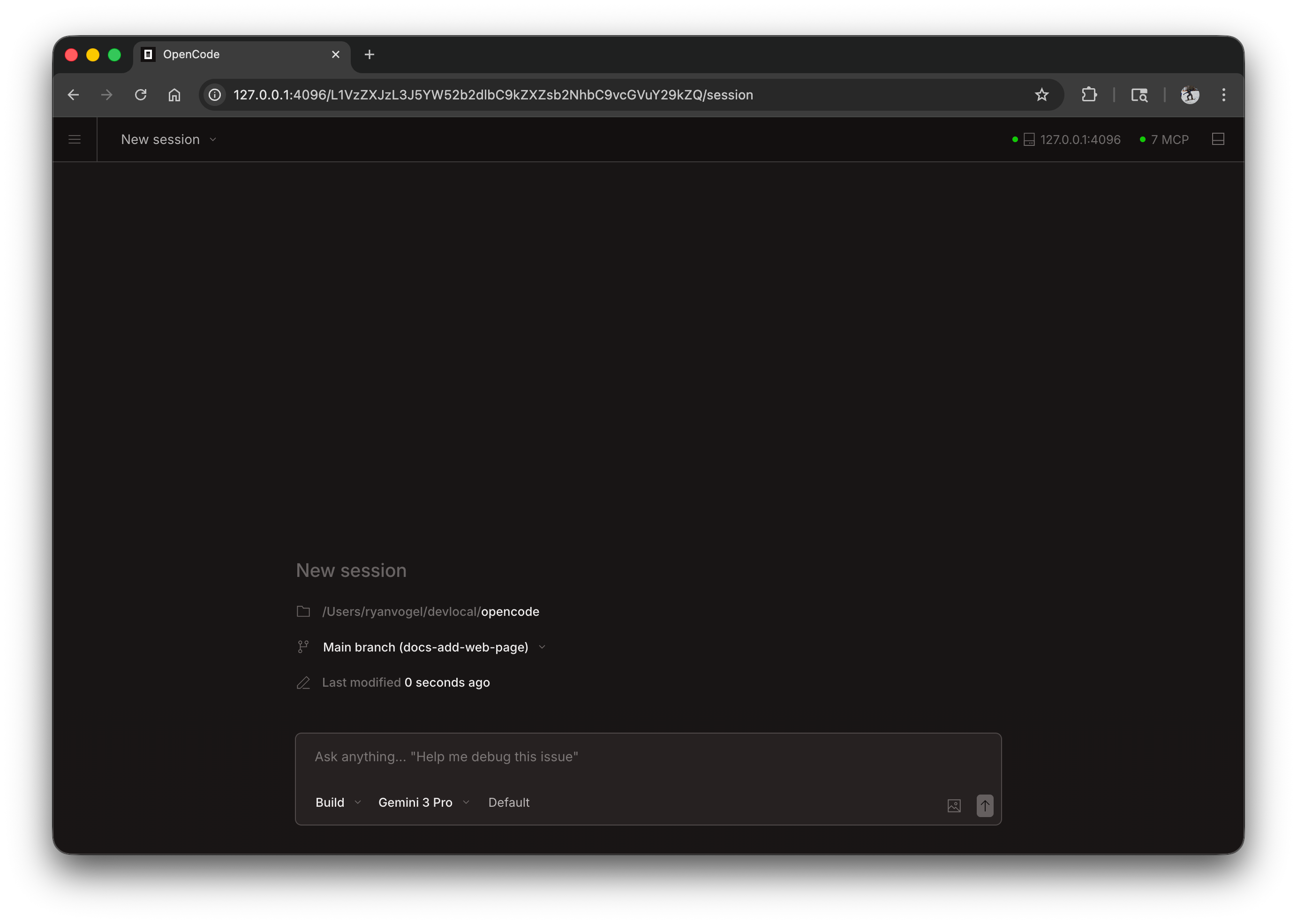 AicippY Web - New Session